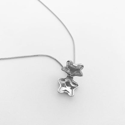 Celestial Keepsake Star Locket – Polly Pocket Inspired Charm Necklace