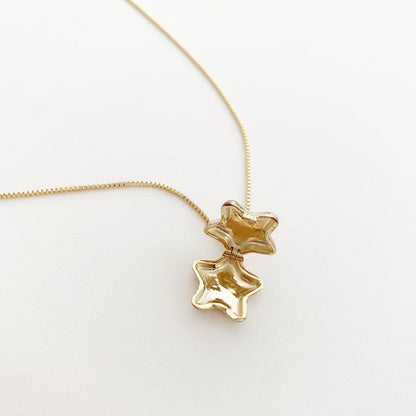 Celestial Keepsake Star Locket – Polly Pocket Inspired Charm Necklace