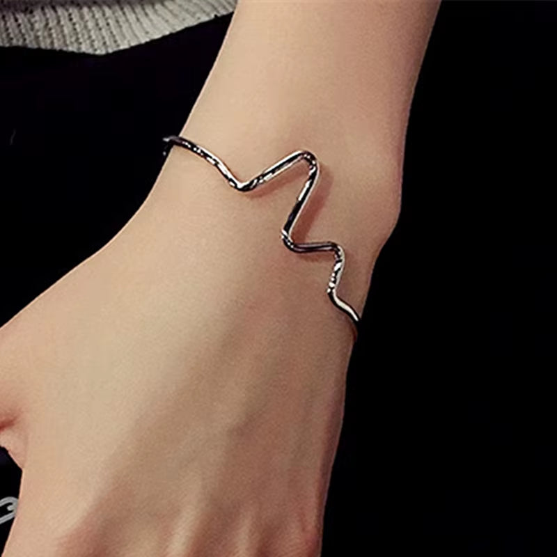 Open Cuff Punk Bracelet – Bold, Chic & Unapologetically You