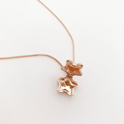 Celestial Keepsake Star Locket – Polly Pocket Inspired Charm Necklace