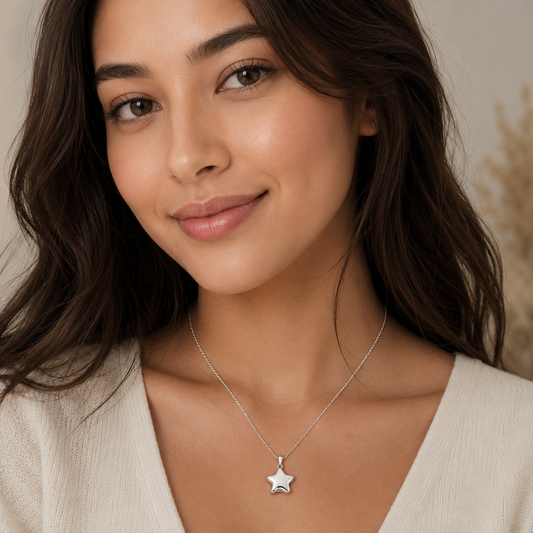 Celestial Keepsake Star Locket – Polly Pocket Inspired Charm Necklace